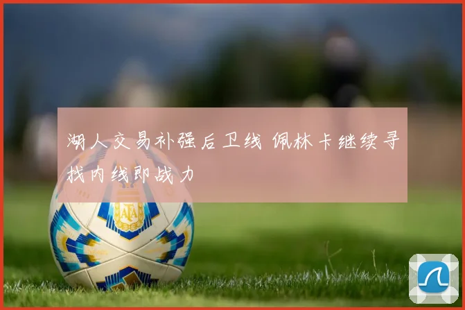 湖人交易补强后卫线 佩林卡继续寻找内线即战力