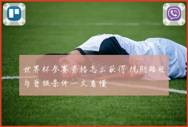 世界杯参赛资格怎么获得 规则路径与晋级条件一文看懂
