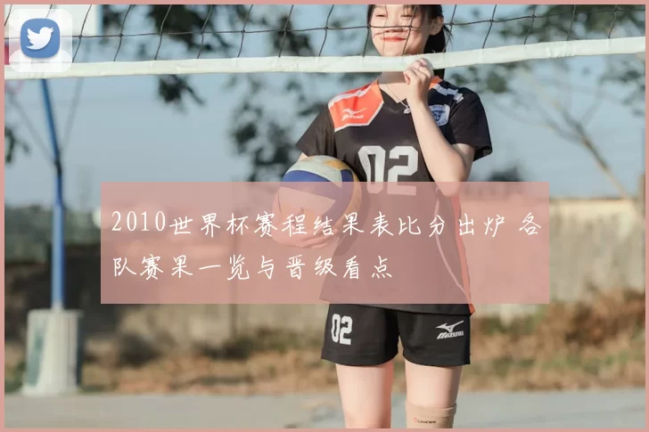 2010世界杯赛程结果表比分出炉 各队赛果一览与晋级看点